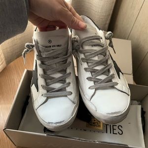 Like New Golden Goose GGDB Super Star Sneakers (size 37)